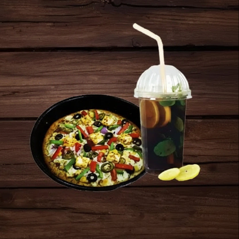 6” Pizza Combo (Non-Veg)