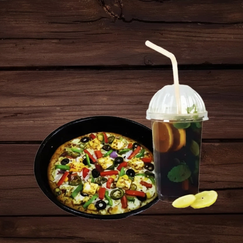 6” Pizza Combo (Veg)