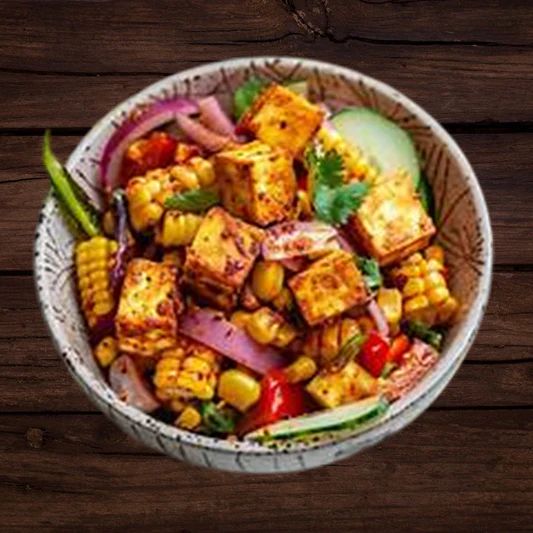 Corn & Paneer Salad