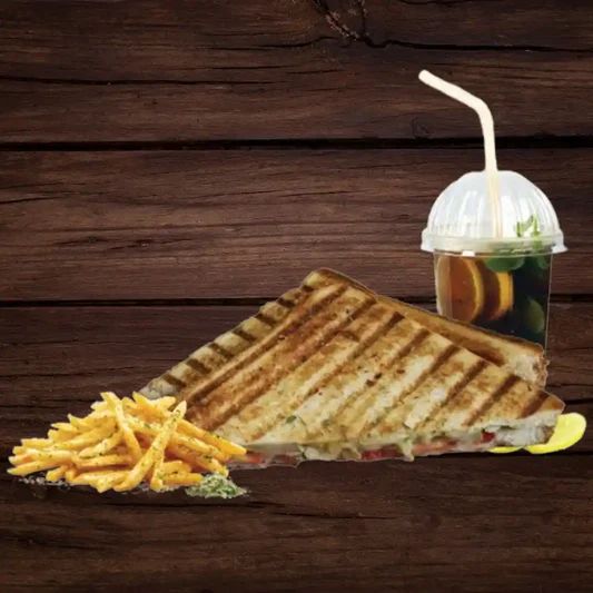 Grilled Sandwich Combo 2 (Non-Veg)