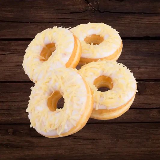 White Chocolate Donuts – Pack of 4