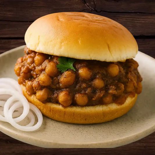 Channa Masala Buns