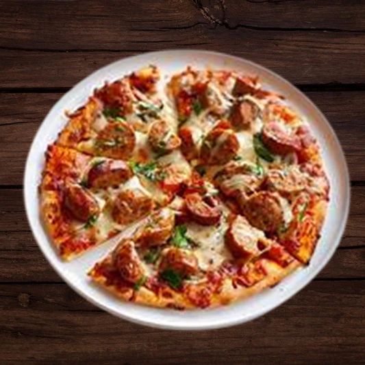 6 inch Thick Crust Chicken Sausage Pizza