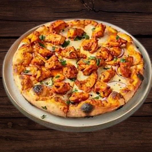 9 inch Thin Crust Chicken Seekh Pizza