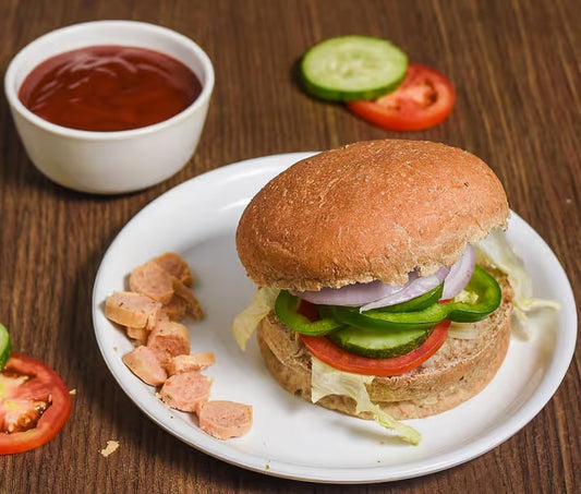 Chicken Sausage Burger