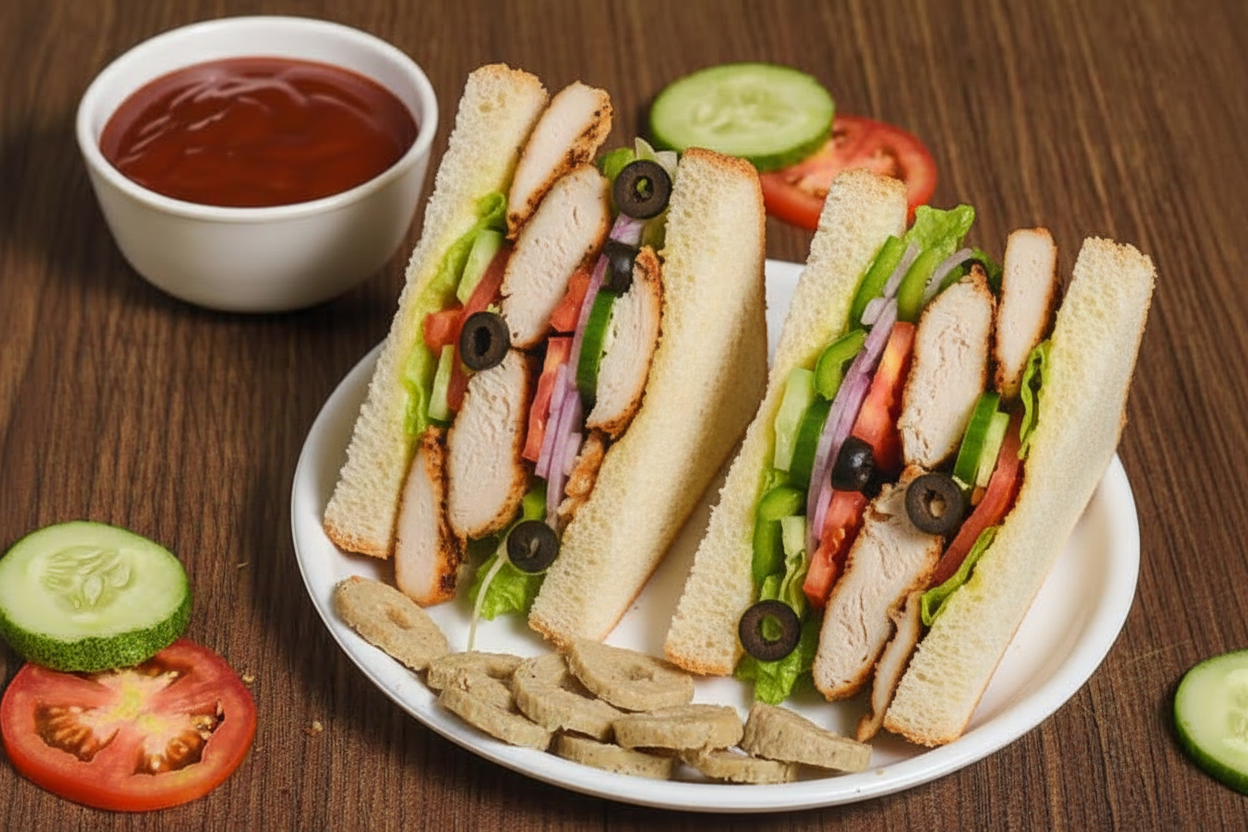 Chicken Sheek Sandwich