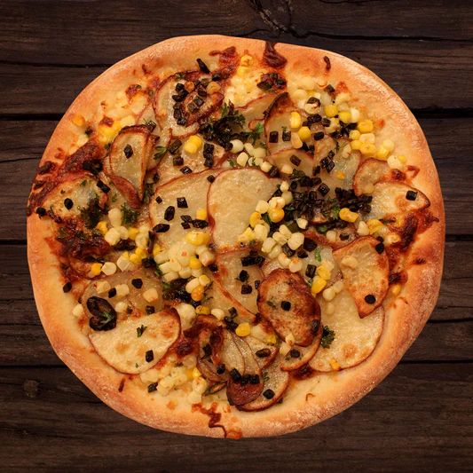 9 inch Thin Crust Corn & Potato Pizza