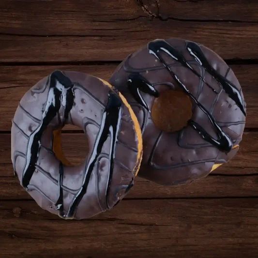 Dark Chocolate Donuts – Pack of 2