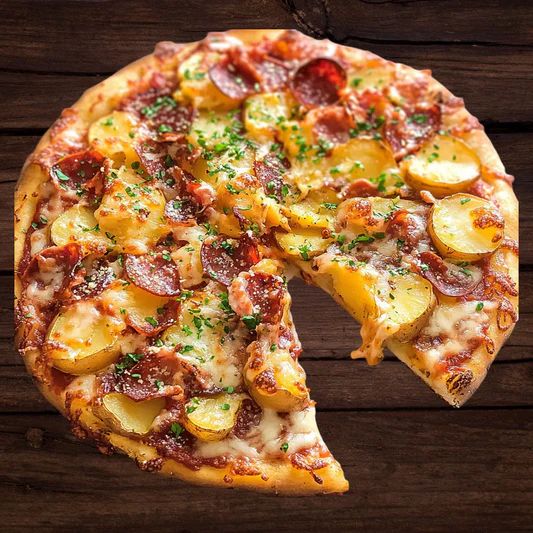 6 inch Thick Crust Potato Patty Pizza