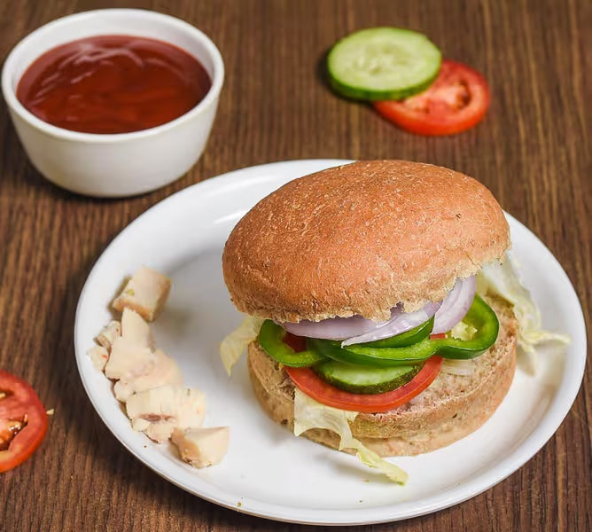 Roasted Chicken Burger